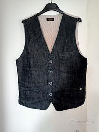 GILET JEANS JOHN BARRIT