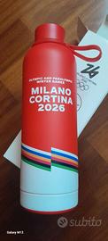 borraccia termica CocaCola per Milano Cortina 2026