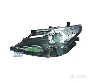 FANALE SINISTRO PER TOYOTA AURIS 13-15 FONDO NERO 