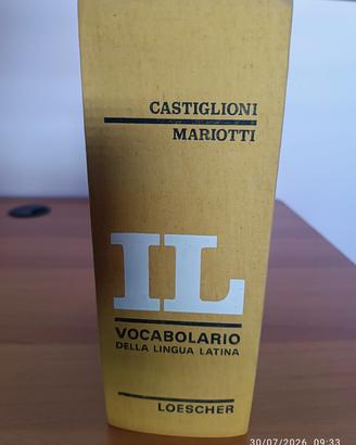 vocabolario della lingua latina IL
