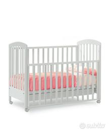 Lettino per bambini con cassone e materasso