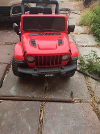 Auto macchina elettrica jeep wrangler Rubikon 12w