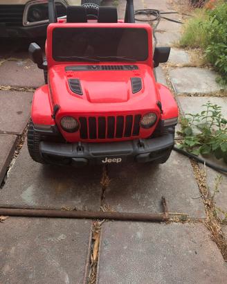 Auto macchina elettrica jeep wrangler Rubikon 12w