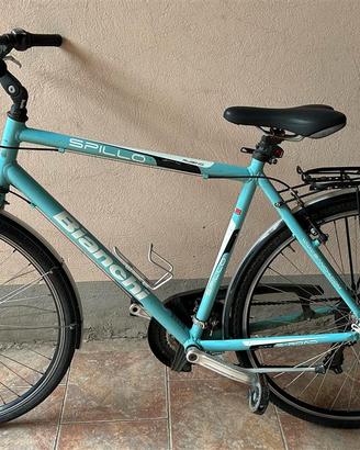 Bici uomo Bianchi spillo rubino