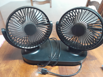 Ventilatore usb da camper auto ufficio