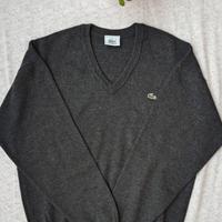 Maglione -Lacoste -100%Lana-Size M-Pari al nuovo 