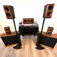 Casse Dolby Colosseum Zingali amplificatore Denon