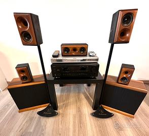 Casse Dolby Colosseum Zingali amplificatore Denon