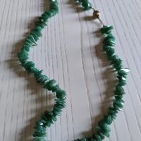 Collana pietre verdi