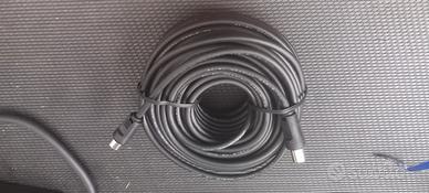 Cavo antenna TV 20M Nero