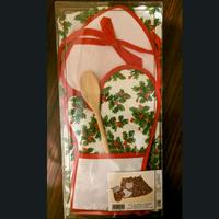 Set natalizio per cucina 4 pezzi