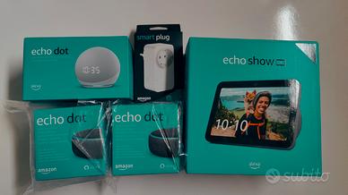 Alexa Echo Dot, Echo Show 8, etc
