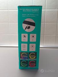 Lampada a led con altoparlante ricarica wireless 