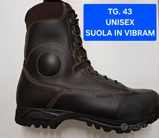 Anfibi militari esercito tg.43 suola vibram unisex