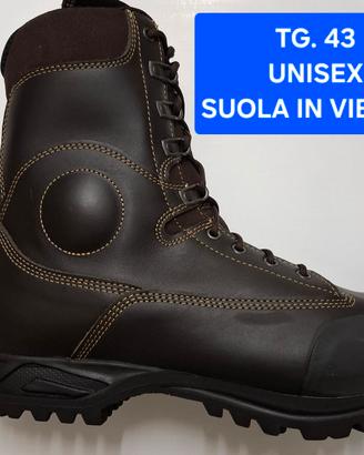Anfibi militari esercito tg.43 suola vibram unisex