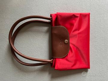 Originale borsa a spalla Longchamp rossa Le Pliage