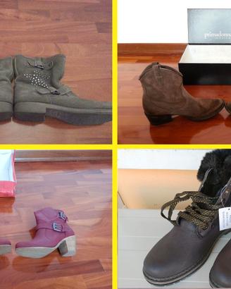 Stivaletti e scarponcini (Lotto 4 paia)