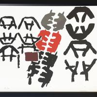 "Superficie" - Litografia Giuseppe Capogrossi (190