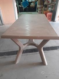 tavolo  da 8 persone 2 x80