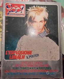 CIAO 2001 - 14 GENNAIO 1985 - LIMAHL CON IL POSTER