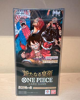 One Piece Card Game OP-09 jpn sigillato