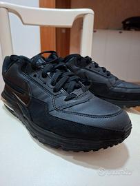 Scarpe Nike Air Max Nere in Pelle - Taglia 45