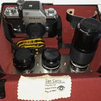 Nikon F ftn Photomic set da collezione