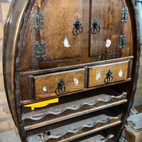 Portabottiglie liquori botte