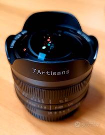 7Artisans 7,5mm f2.8 ED FISH EYE M4/3