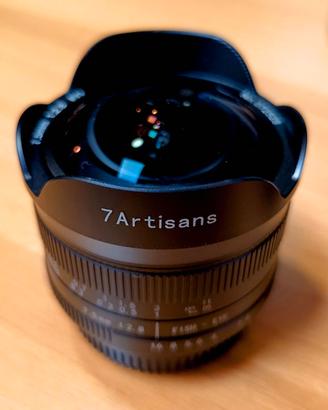 7Artisans 7,5mm f2.8 ED FISH EYE M4/3
