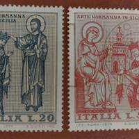 Francobolli 1974 - Arte Normanna in Sicilia