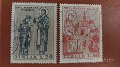 Francobolli 1974 - Arte Normanna in Sicilia