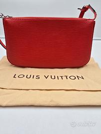 Pochette Louis Vuitton Accessoires MM in Pelle Epi