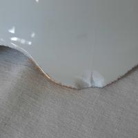 Centro tavola in porcellana di limoges