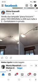 2 lampade plana foscarini