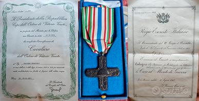 Lotto Militaria WW1 - Diplomi e Medaglia