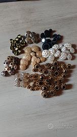 100 bottoni gioiello anni 70