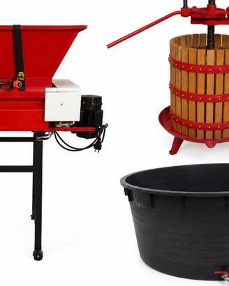 Attrezzatura completa per produzione vino