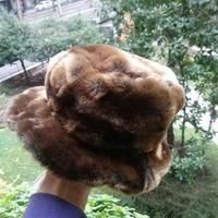 Cappello da donna in eco pelliccia, misura 57/58