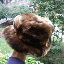 Cappello da donna in eco pelliccia, misura 57/58