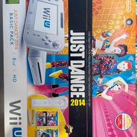 WiiU del 2014 con giochi (un amiibo incluso)