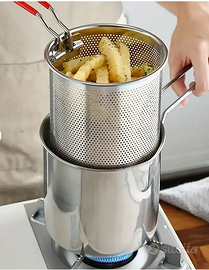 Pentola con cestello