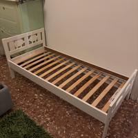 Letto per bambini IKEA KRITTER con pecore – bianco