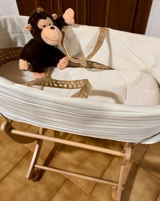 Cesta - culla per neonato Pali con ruote