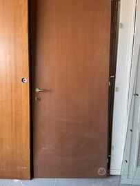 Porte a battente noce