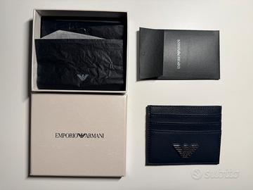 Portacarte Emporio Armani con scatola - mai usato