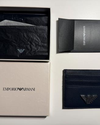 Portacarte Emporio Armani con scatola - mai usato