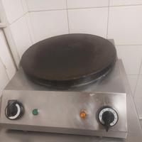 piastra per crepes professionale 
