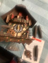 Orologio a cucu lotscher vintage svizzero