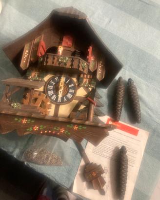 Orologio a cucu lotscher vintage svizzero